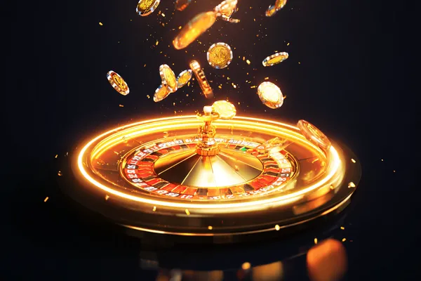 Slots Jackpot QWE123 — Gire em busca de recompensas gigantes Uma imagem dramática de setes vencedores alinhados em um rolo de slot cercado por moedas douradas brilhantes, simbolizando grandes vitórias.